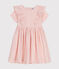 Robe imprimée manches courtes en gaze de coton enfant fille AVALANCHE/ PANTY