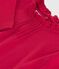 Tee-shirt enfant manches longues en coton uni rouge TERKUIT