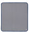 Anti-wave deken blauw SMOKING/wit ECUME
