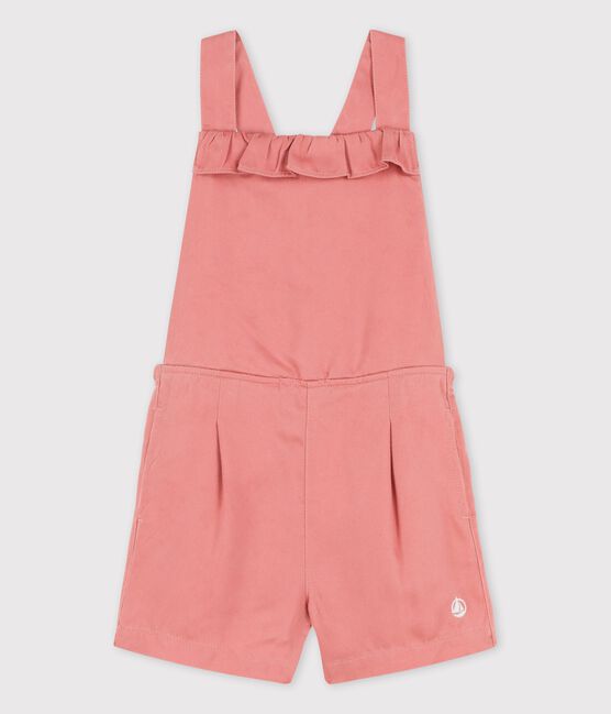 Combishort in lyocell voor meisje. roze PAPAYE