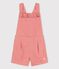 Combishort in lyocell voor meisje. roze PAPAYE