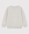Sweatshirt en molleton enfant garçon gris BELUGA CHINE