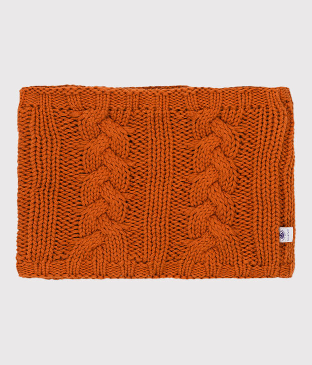 Snood voor meisjes bruin
