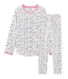 Pyjama petite fille en côte