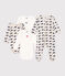 Lot de 1 pyjama bébé et 3 bodies baleines variante 1