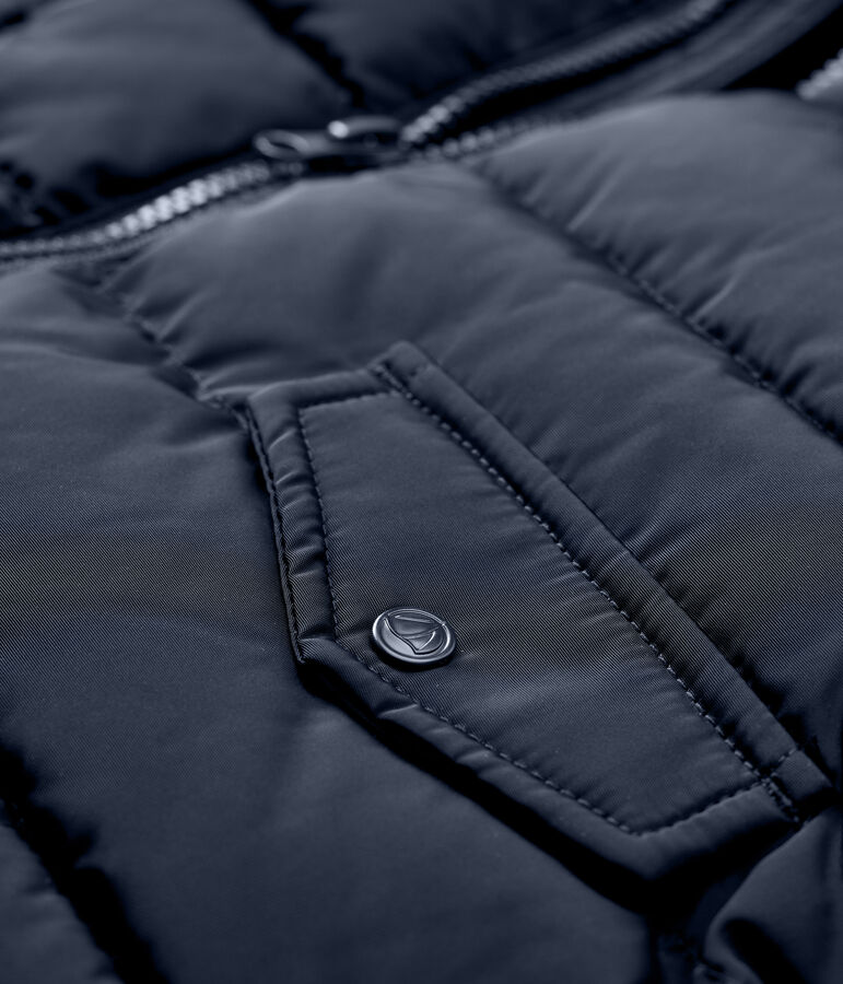 Doudoune matelass&eacute;e b&eacute;b&eacute; bleu SMOKING