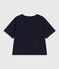 T-shirt LE BOXY large en coton Femme bleu SMOKING