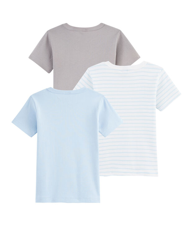 Set van 3 T-shirts voor jongetjes multicouleur