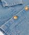 Veste en denim léger bio bébé bleu DENIM CLAIR