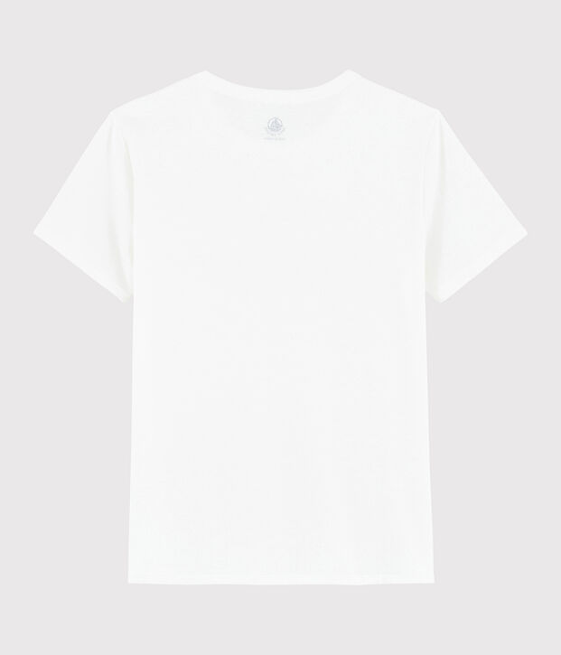T-shirt coton Sea Island Femme blanc