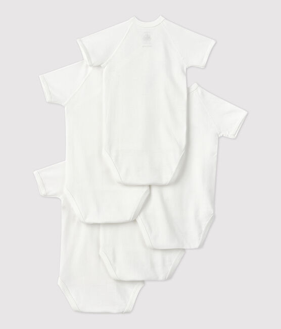 Set van 5 babybody's in biokatoen variante 1