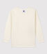 Tee-shirt manches longues enfant en laine et coton