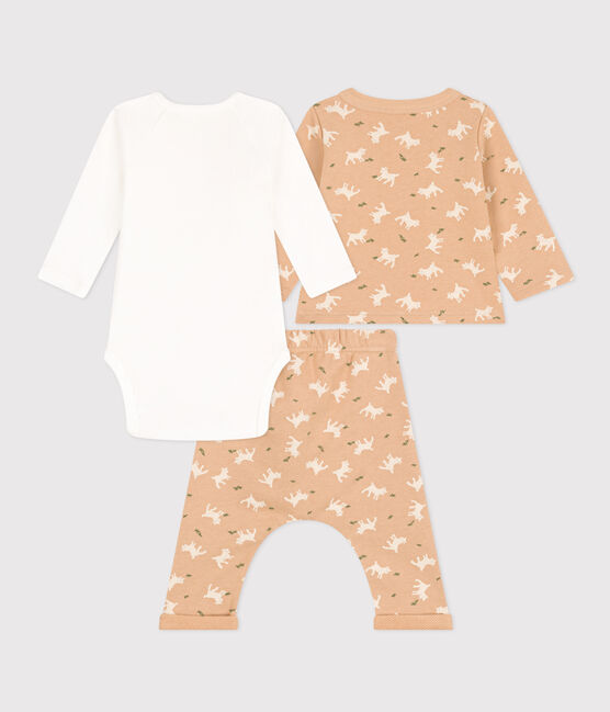 Set met print van molton voor baby's TOURONE/ MULTICO