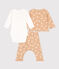 Set met print van molton voor baby's TOURONE/ MULTICO