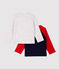 Set van 2 katoenen T-shirt voor baby's. variante 1