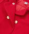 Kinder mantel rood FROUFROU