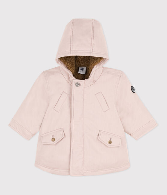 Waterafstotende babyparka roze SALINE