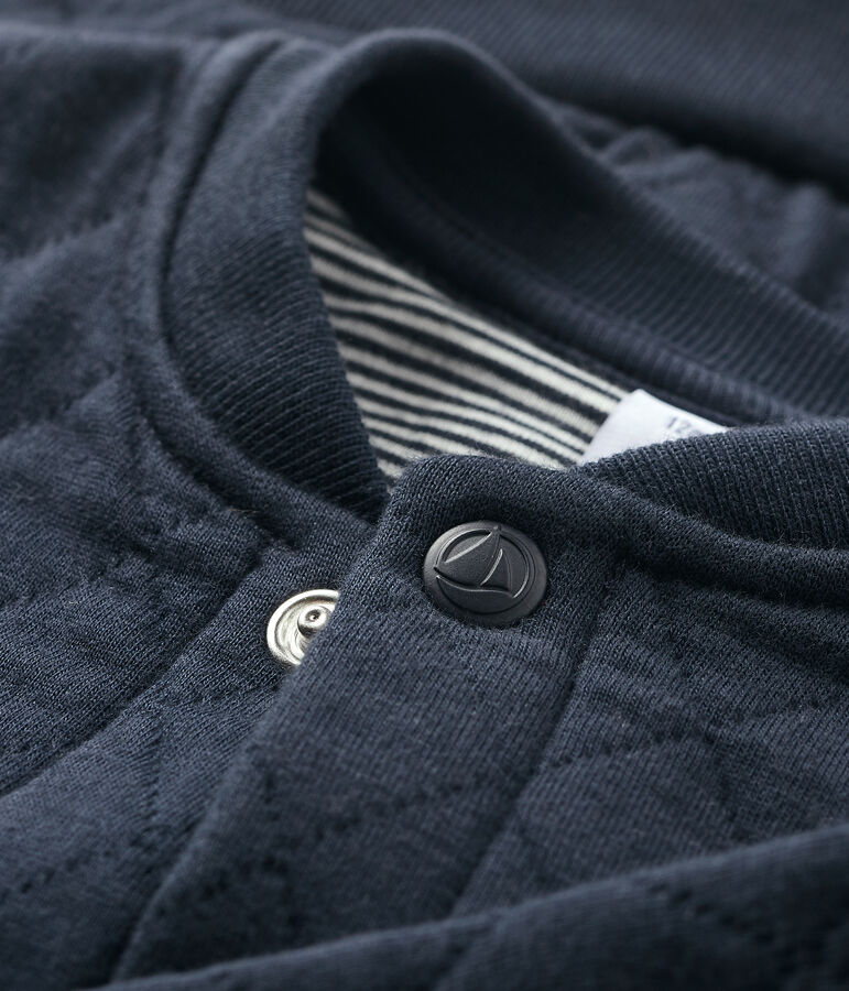 Cardigan van tubic baby. blauw