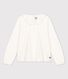 Tee-shirt manches longues en coton enfant fille