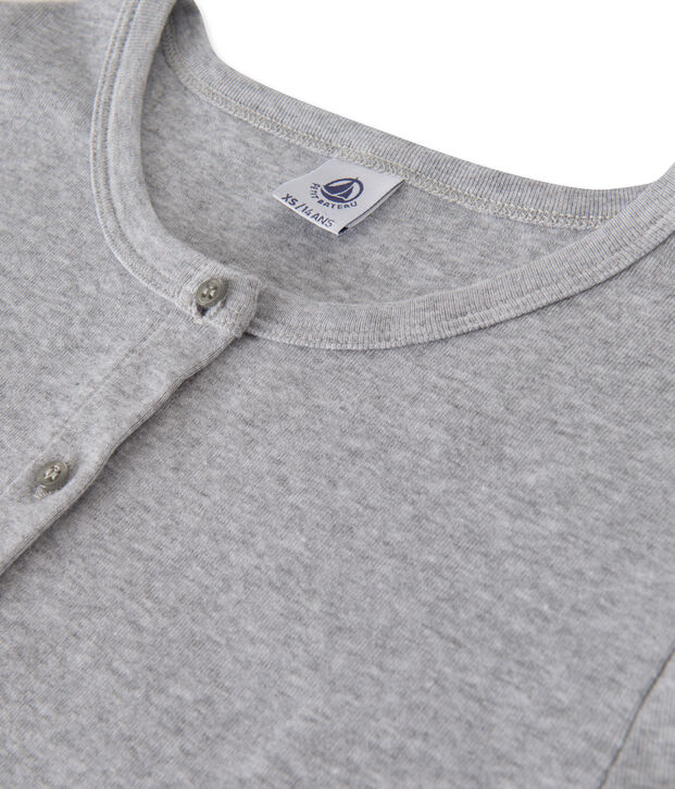 Cardigan femme gris Fumee Chine