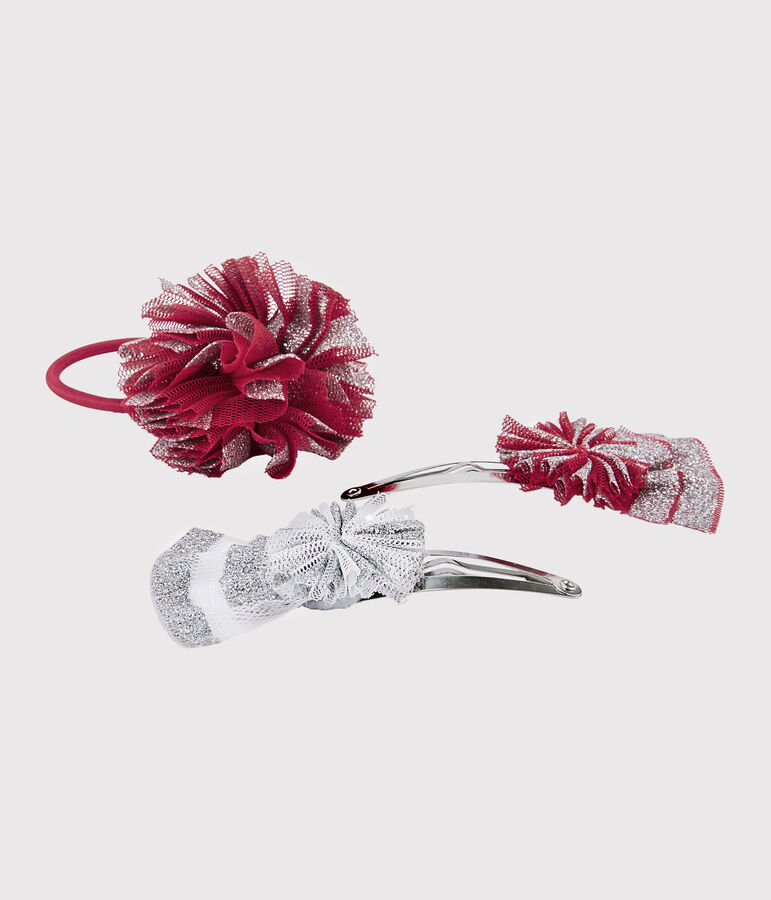 Set de barettes et chouchou enfant variante 1