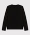 Tee-shirt LE DROIT col V en coton Femme noir NOIR
