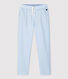 Pantalon regular en serge de coton enfant garçon