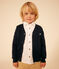 Katoenen jongensvest blauw SMOKING