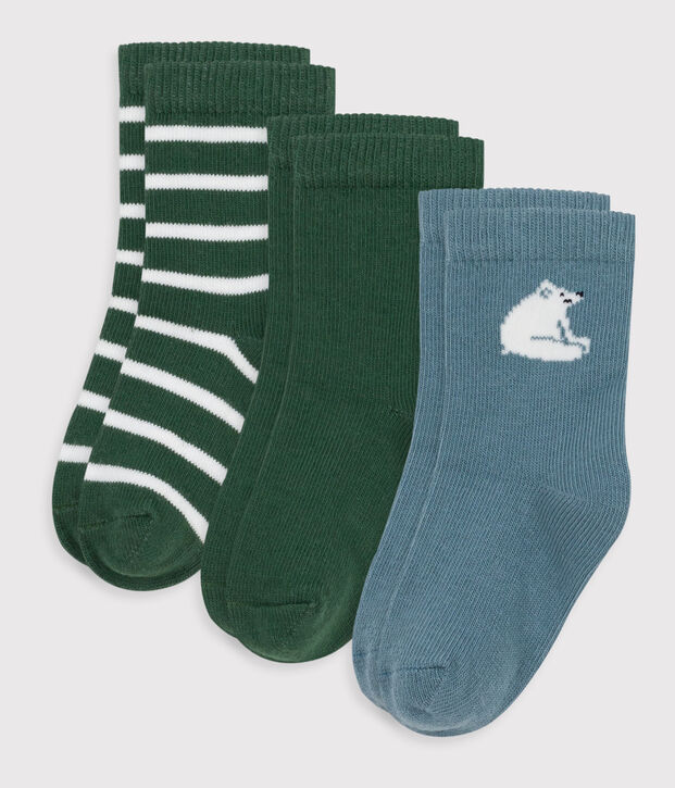 3 paar katoenen babysokken multicouleur