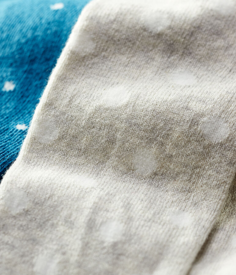 Lot de 2 paires de collants b&eacute;b&eacute;. multicouleur