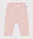 Broek in doorgestikt tubic voor baby's