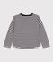 Jongens-T-shirt van tubic met lange mouwen blauw SMOKING/ AVALANCHE