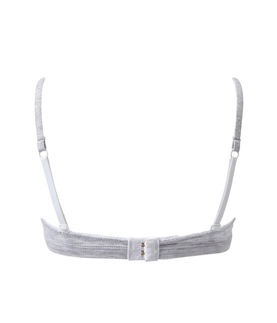 Soutien-gorge fille triangle gris POUSSIERE CHINE