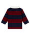 Polo rayé bébé garçon bleu SMOKING/rouge OGRE
