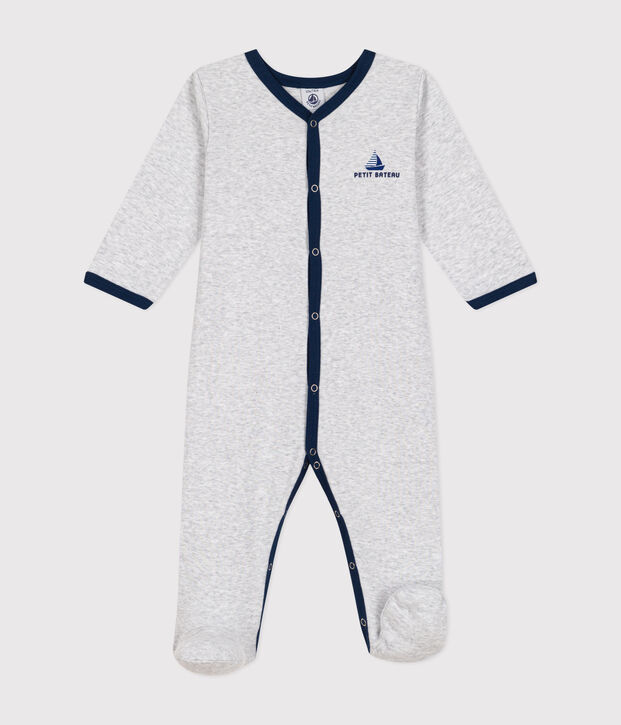 Dors bien en coton b&eacute;b&eacute; grijs