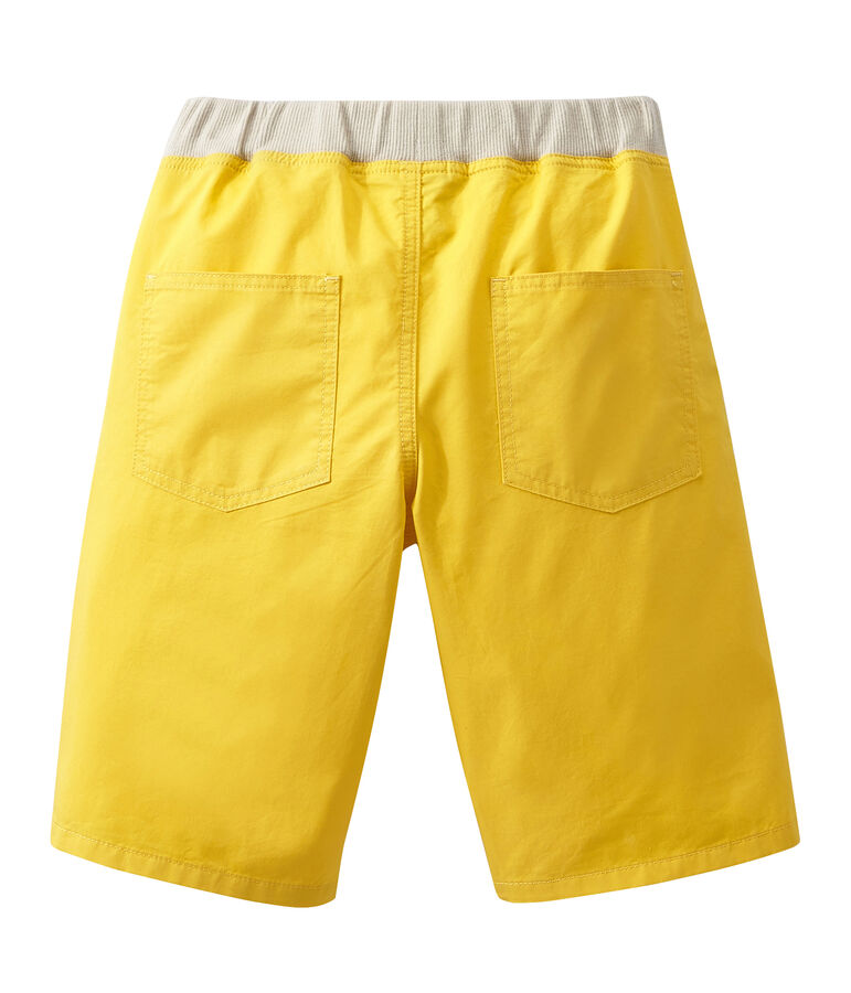 Jongensshort geel Ble