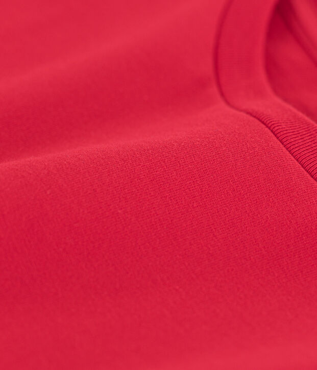 LE BOXY, T-shirt voor dames in katoen rood