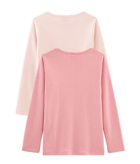 Set T-shirts lange mouwen meisjes variante 1