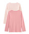 Set T-shirts lange mouwen meisjes variante 1
