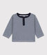 Baby-T-shirt met lange mouwen milleraies-strepen van tubic