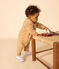 Lang pakje van molton voor baby's beige TOURONE