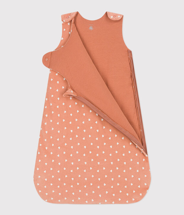 Gigoteuse en velours TOG 2 rose/blanc