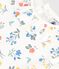 T-shirt manches courtes en coton enfant fille blanc MARSHMALLOW/blanc MULTICO