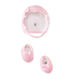 Set met muts en slofjes voor babymeisjes