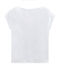 Sea Island T-shirt met korte mouwen vrouwen wit ECUME