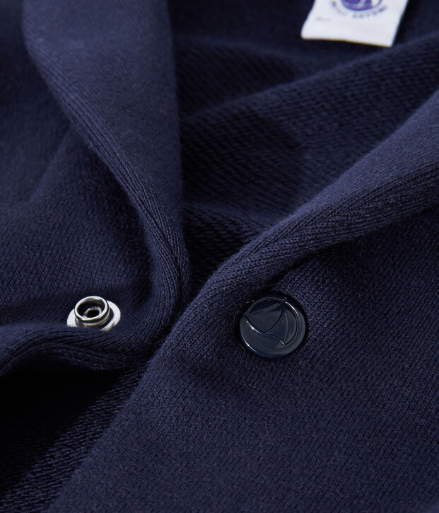 Lichte jongensvest blauw