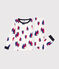 Pyjama ajusté en coton imprimé bateaux enfant blanc MARSHMALLOW/blanc MULTICO