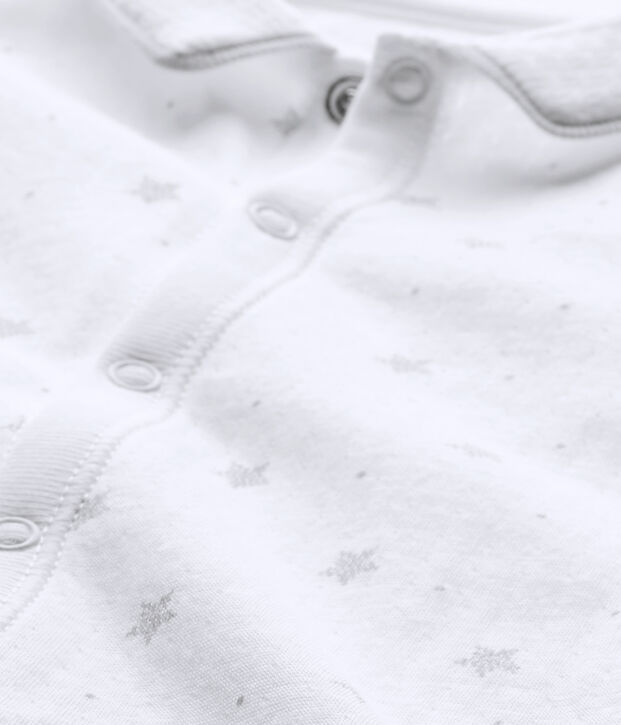 Combisac b&eacute;b&eacute; mixte 2 en 1 blanc/marron