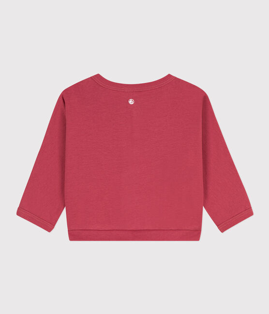 Katoenen babycardigan  roze PAPI