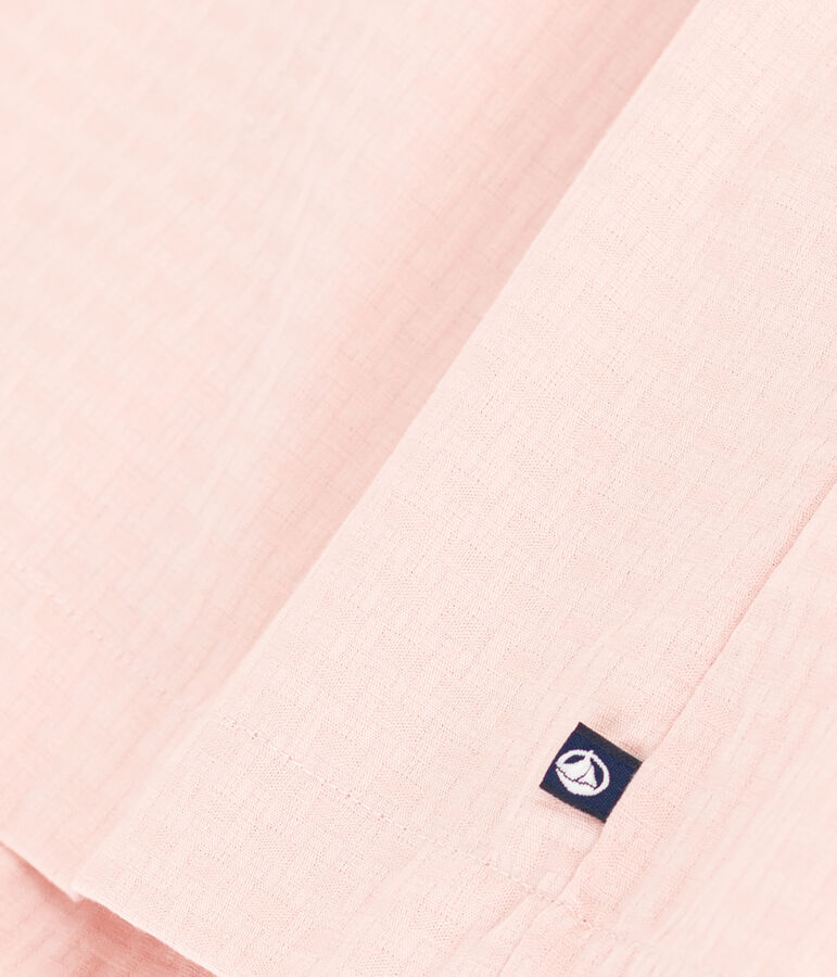 Katoenen jurk zonder mouwen voor meisjes roze